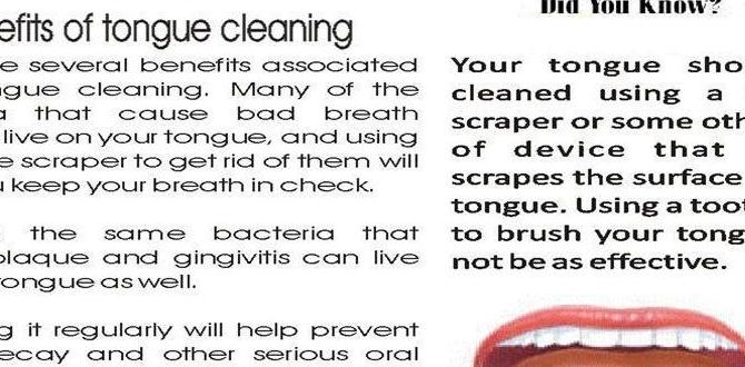 Benefits of Using a Tongue Cleaner