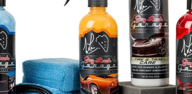Features of te Jay Leno Car Cleaning Kit