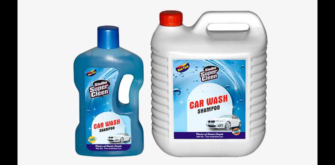 H Purpose of Car Cleaner Sampoo