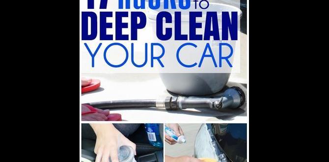 Maintaining a Clean Car Tips and Tricks