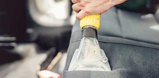 Proper Usage and Maintenance of a Car Seat Cleaning Brus