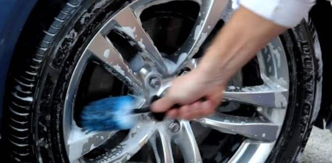 Weels and Tires Tire Cleaning, Weel Cleaning, and Tire Sine Application
