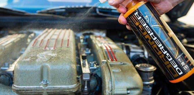 to Use Car Engine Cleaner Spray